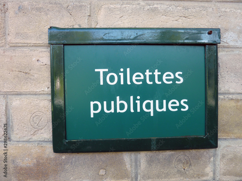 panneau toilettes publiques panneau toilettes publiques