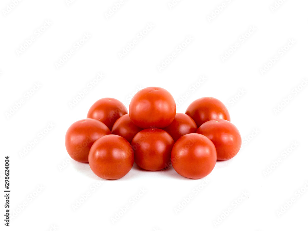 Tomatoes on a white background Tomatoes on a white background