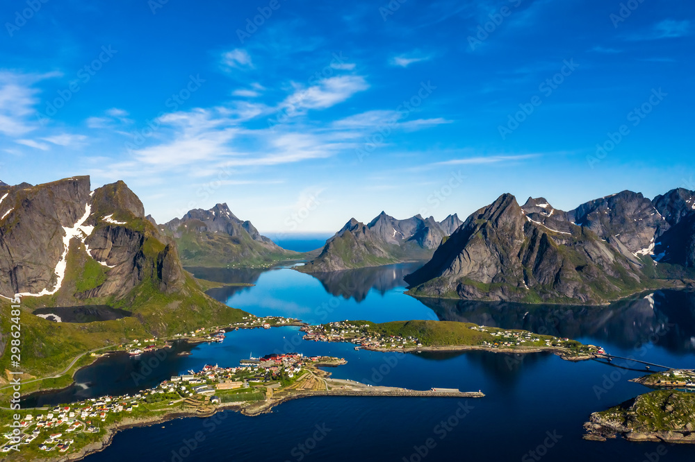 Lofoten is an archipelago in the county of Nordland, Norway.
