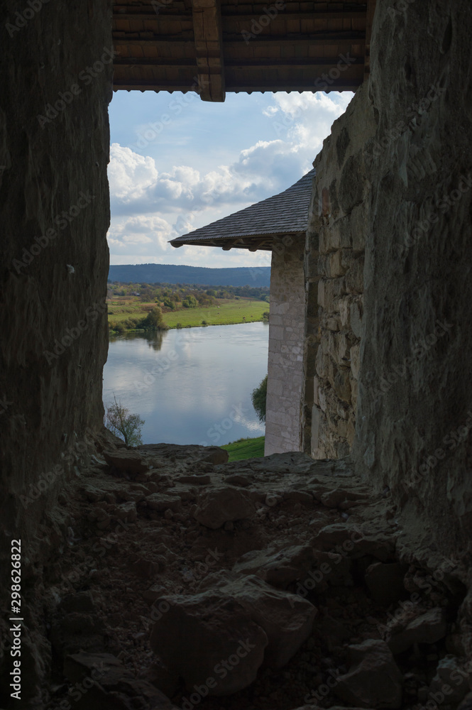 Landscape viewed fron Soroca Fortress, Moldova