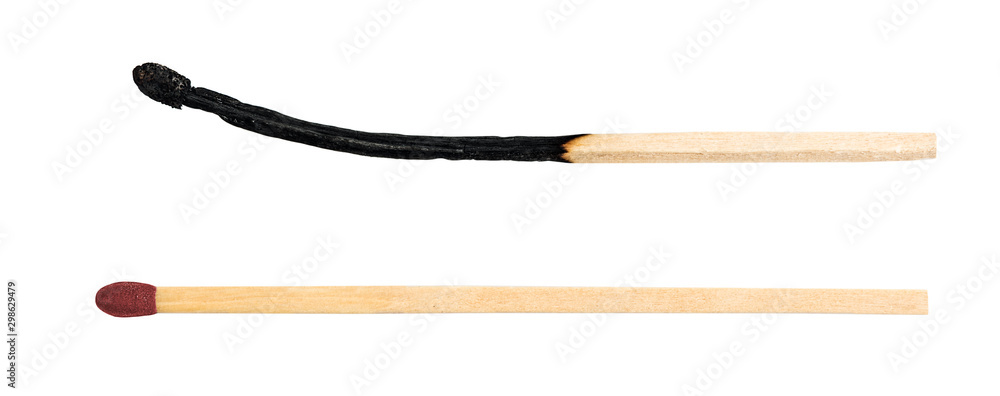 burnt and whole matches isolated clipping path burnt and whole matches isolated clipping path