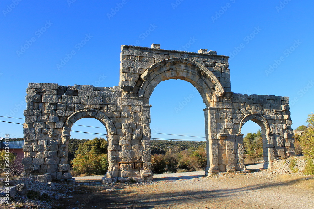 Uzunkaburch, place of worship of the kingdom of Alb, Turkey