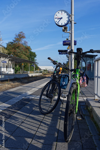 mit dem Fahrrad auf Tour
