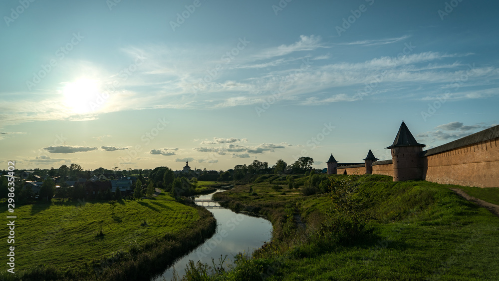 Fototapeta premium Suzdal. Gold ring of Russia. Spaso-Evfimievsky monastery.