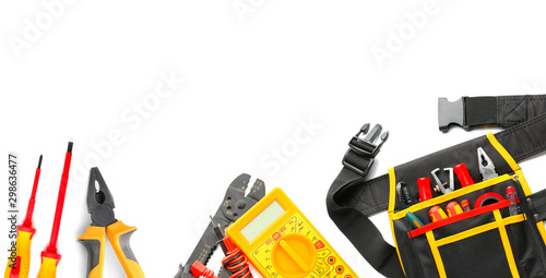 Set of electrician's suppli...