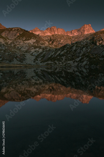 Lago de la Glere  situado en el pirineo franc  s