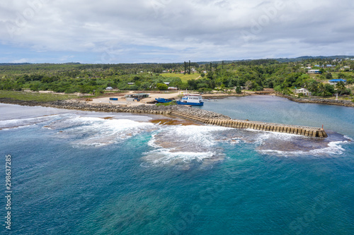 Eua island in Kingdom of Tonga aerial photography