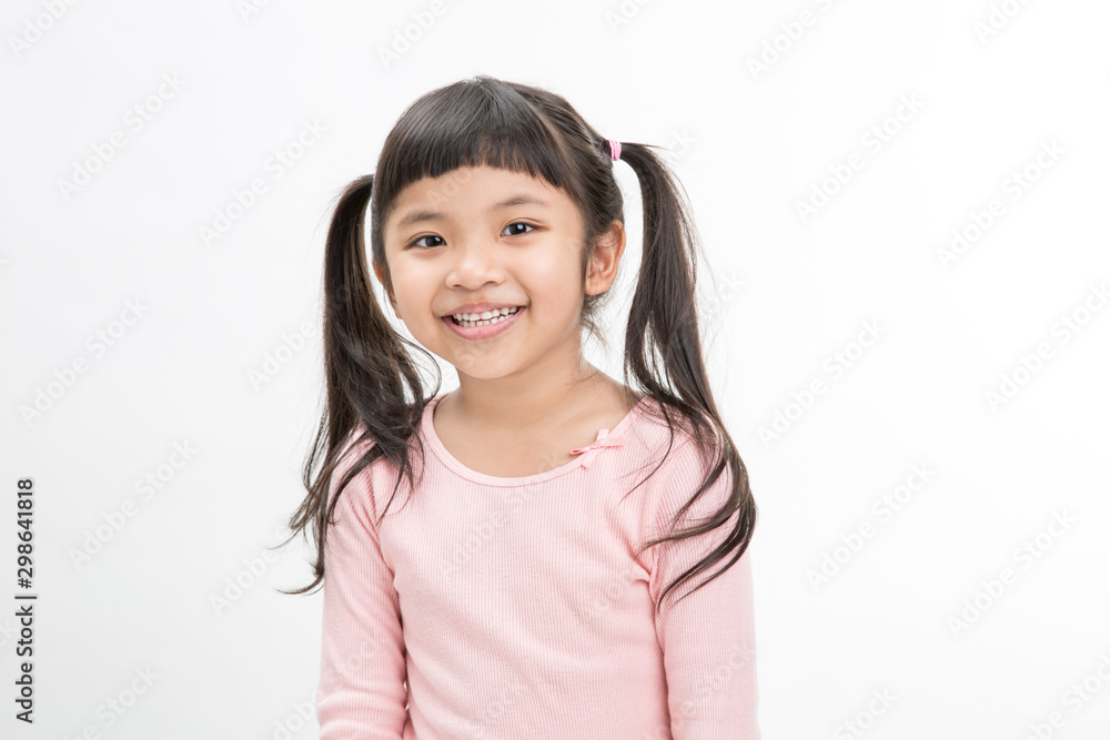 A young girl with smile filled with happiness. A young girl with smile filled with happiness.