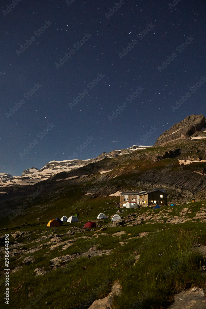 Fototapeta premium Goriz zone. Ordesa and Monte Perdido National Park. Spain