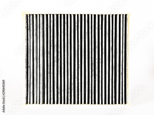 Sharp photo of engine air intake filter