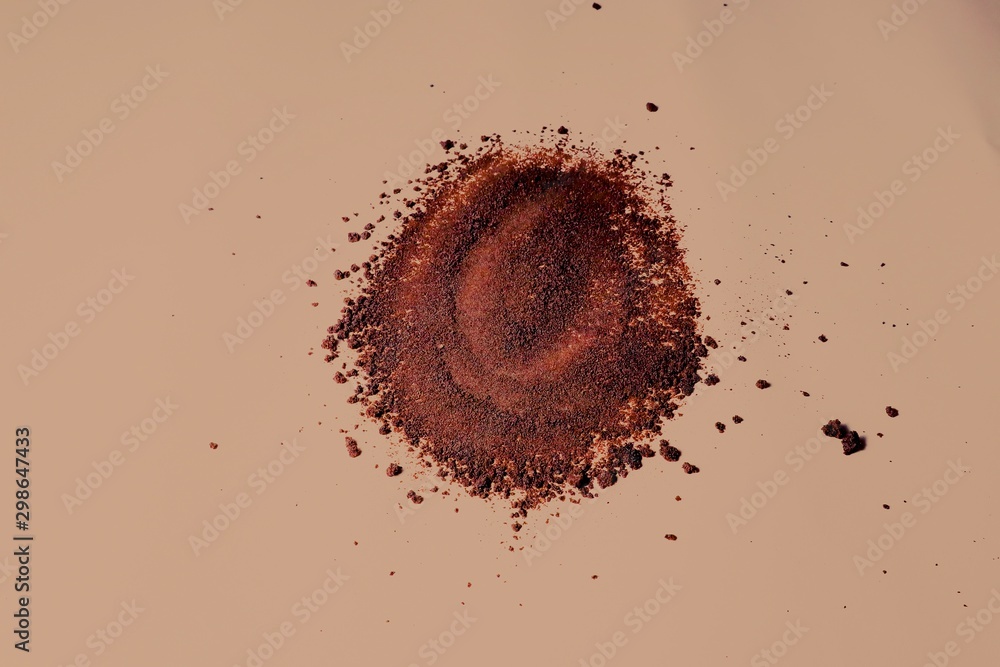 coffee stain on brown background coffee stain on brown background