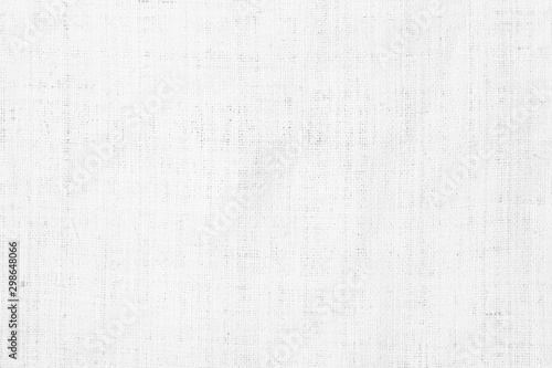 White abstract cotton towel mock up template fabric on background. Cloth Wallpaper of artistic grey wale linen canvas texture. Cloth Blanket or Curtain of pattern and copy space for text decoration.