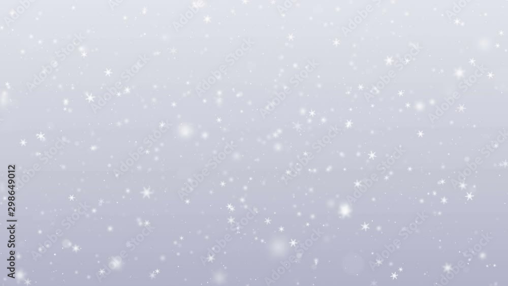 4k. Snowflakes background. Falling snow flakes. Merry Christmas. 2020 New year. Animation. 3840x2160 4k. Snowflakes background. Falling snow flakes. Merry Christmas. 2020 New year. Animation. 3840x2160