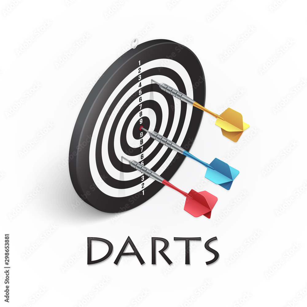 Darts game background Darts game background