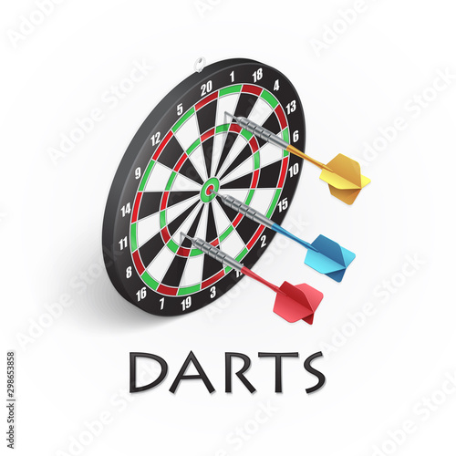 Darts game background