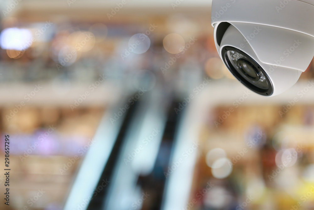CCTV tool in Shopping mall Equipment for security systems. CCTV tool in Shopping mall Equipment for security systems.
