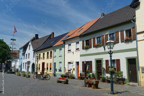 in der historischen Altstadt von Krefeld-Linn