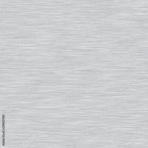 Grey Marl Heather Texture Background. Faux Cotton Fabric with Vertical T Shirt Style. Vector Pattern Design. White Light Steel Grey Triblend for Textile Space Dyed Effect. Vector EPS 10 Tile Repeat