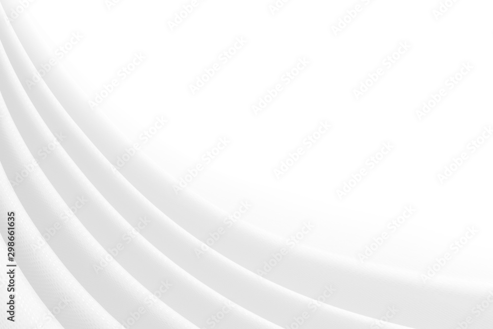 White cloth texture for background .abstract of soft waves. - obrazy, fototapety, plakaty 
