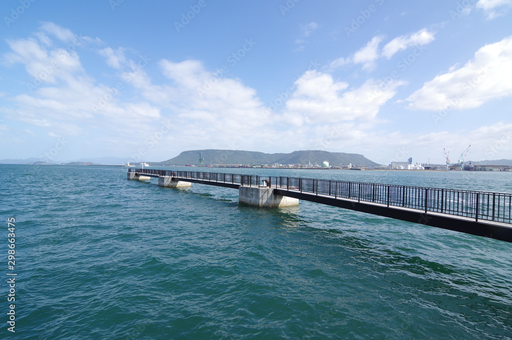 Fototapeta premium 高松港の風景