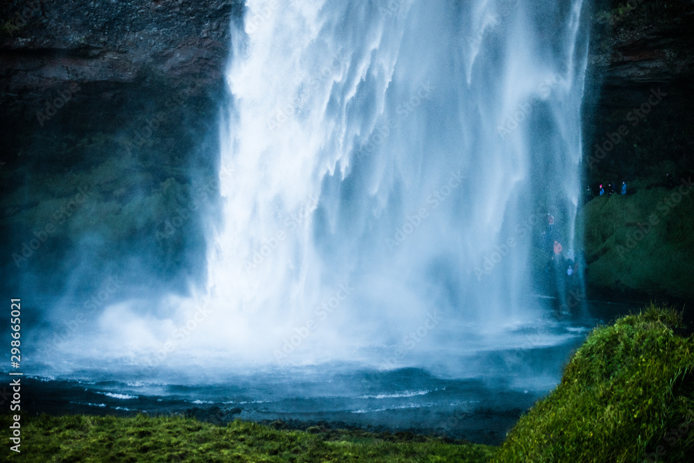 Wasserfall Island