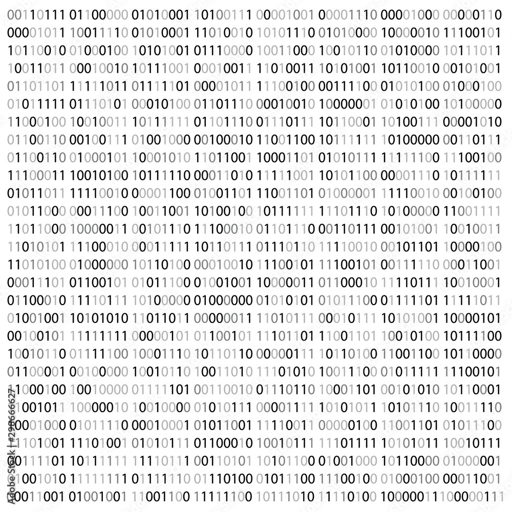 Random Hex and binary code, Isolated on white for you web, internet data background. Black and White vector illustration with text Random Hex and binary code, Isolated on white for you web, internet data background. Black and White vector illustration with text