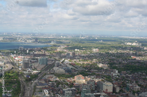 Vue aérienne Toronto © Estelle R