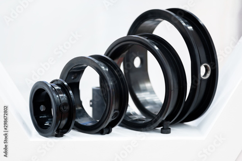 Plastic and rubber parts of automotive manufacturing by high precision mold injection in factory