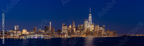 Lower Manhattan New York panorama