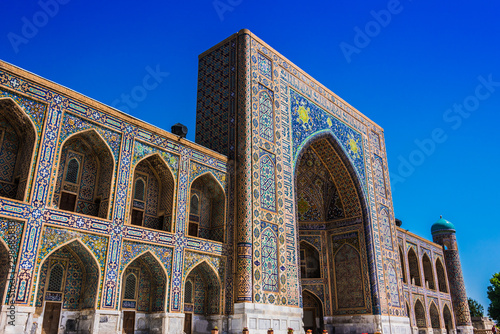 Registan, an old public square in Samarkand, Uzbekistan