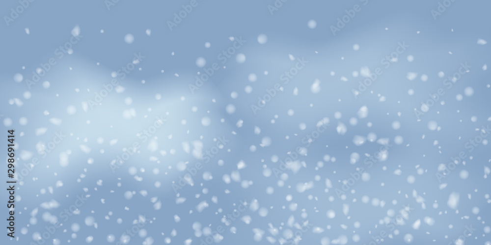 Snowflakes, snowfall. Snowflakes, snowfall.