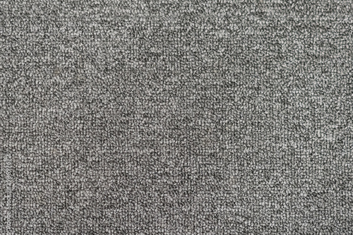 Seamless generic grey carpet background texture. photo