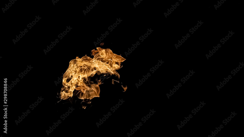 Fire flames on black background. fire on black background isolated. fire patterns Fire flames on black background. fire on black background isolated. fire patterns