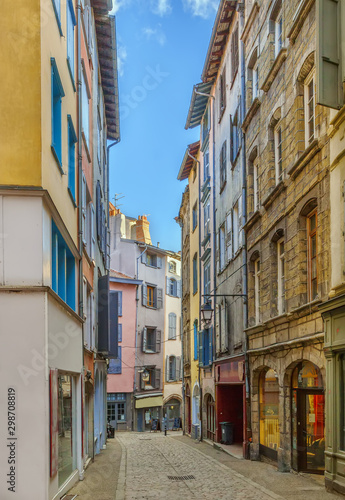 Street in Le Puy-en-Velay  France