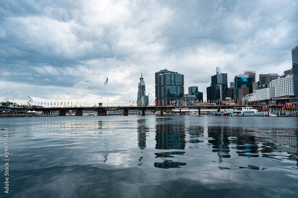Naklejka premium Pyrmont Bridge