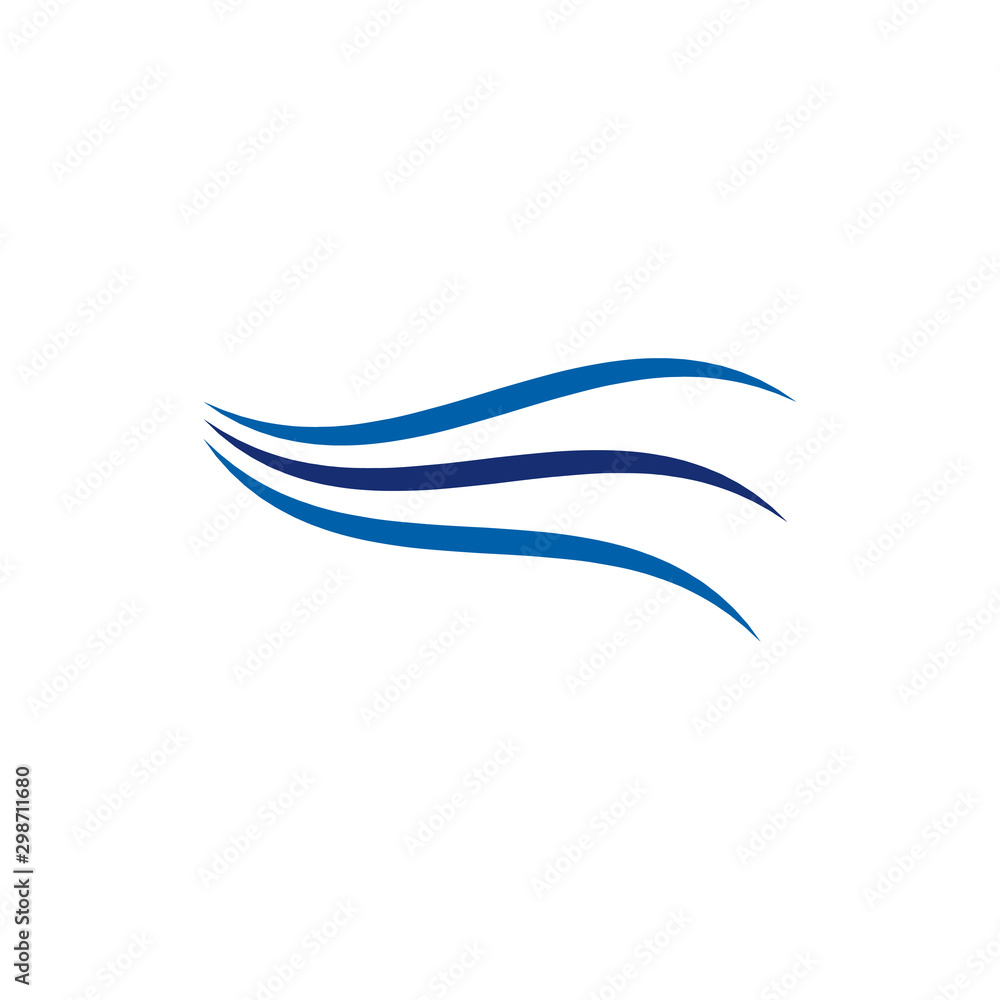 Waves icon trendy Waves icon trendy