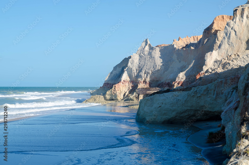 Fototapeta premium Praia do Morro Branco - CE - Brazil