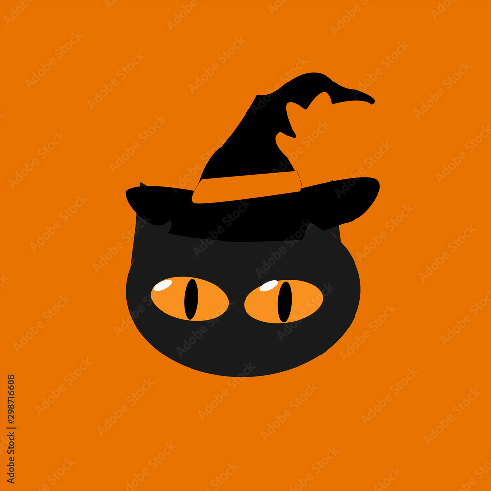 cat Halloween spooky