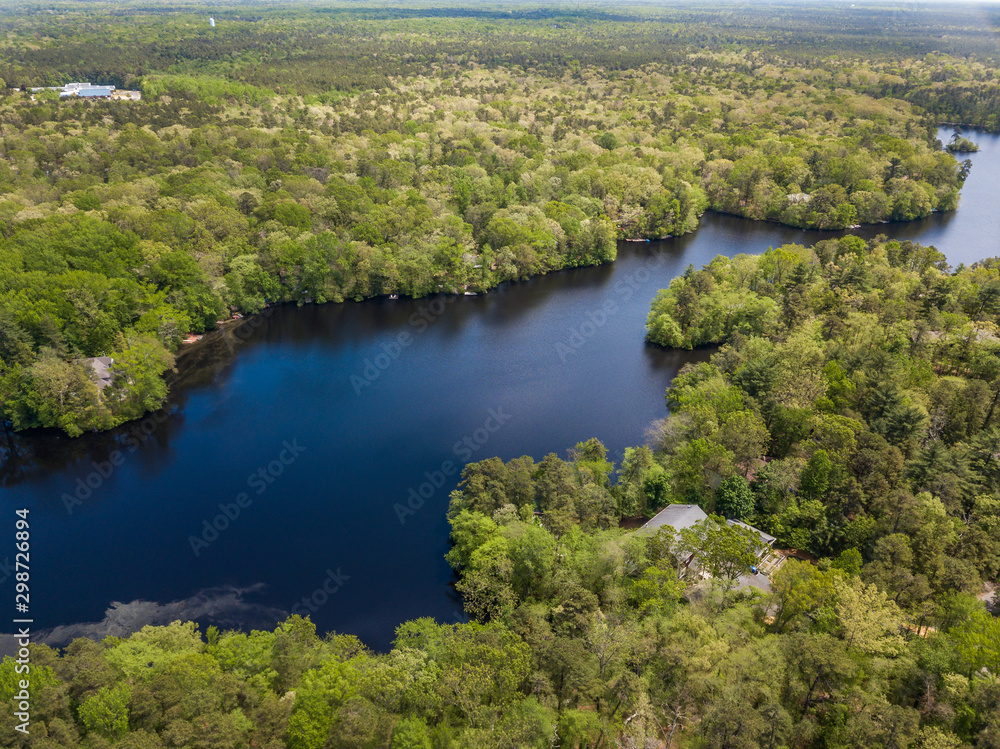 Aeral view of South Jersey landscape