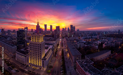 Warszawa © Drone in Warsaw