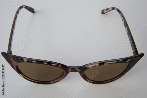 Tiger Frame Sunglasses on white background