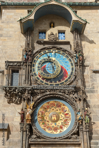 old astronomical clock in prague
