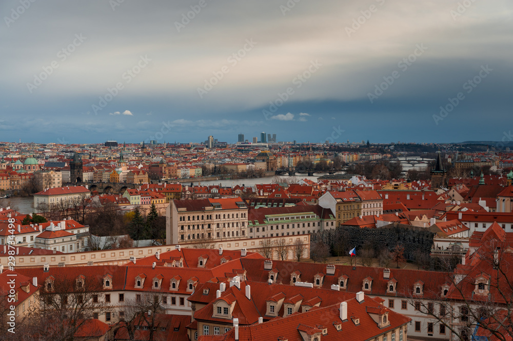View of Prague city