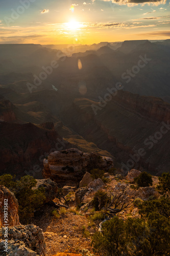 sunset at Grand Canyon photo