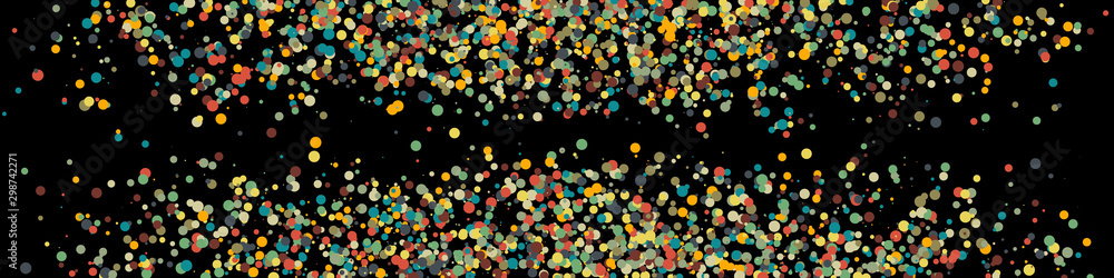 Naklejka premium Colorful Universe Distribution Computational Generative Art background illustration