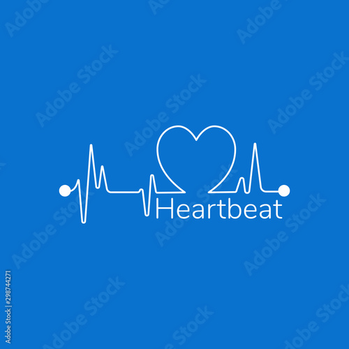 Pulse or heartbeat linear i...
