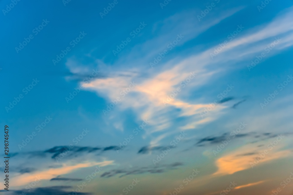 colorful sunset sky background at the view point colorful sunset sky background at the view point