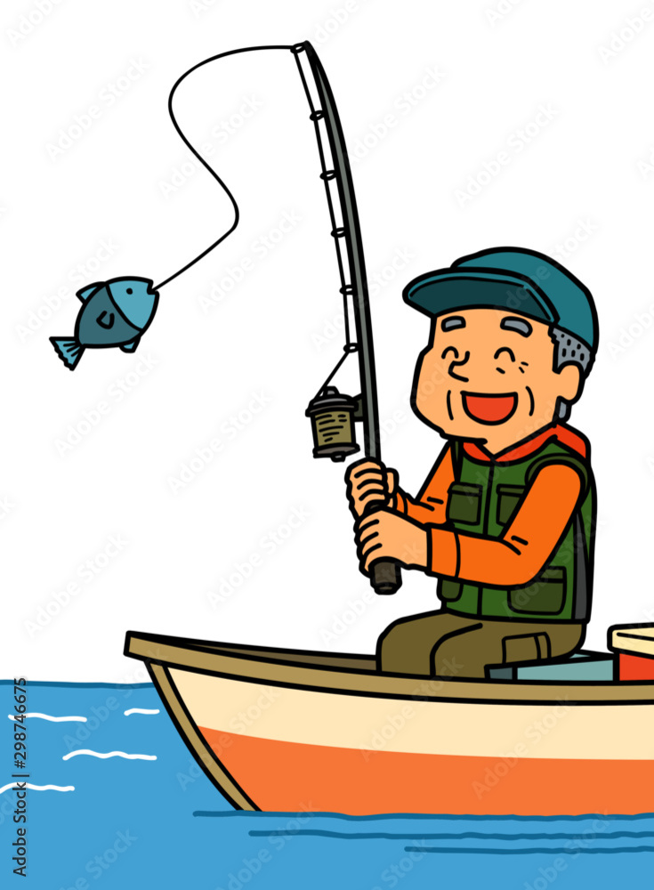 イラスト 高齢者 釣り 趣味 おじいちゃん Stock Vector Adobe Stock イラスト 高齢者 釣り 趣味 おじいちゃん Stock Vector Adobe Stock