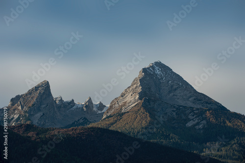 High mountain "Watzmann" in Germany - Bayern