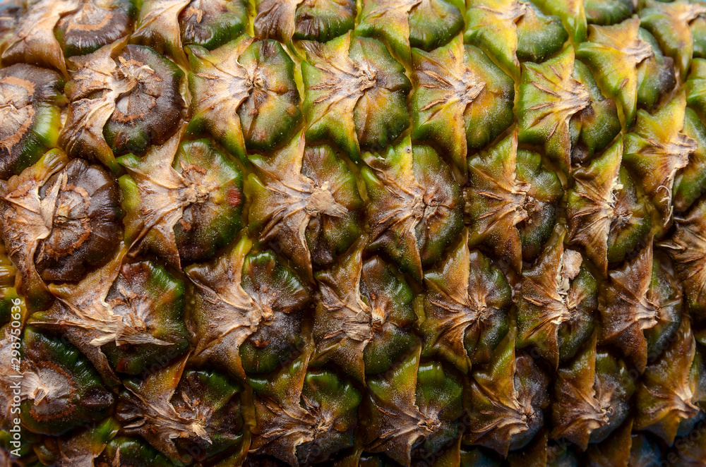 Close up texture of fresh ripe pineapple background Close up texture of fresh ripe pineapple background